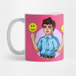 middle fingers Mug